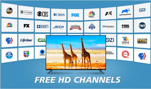 What channels do HDTV antennas get?