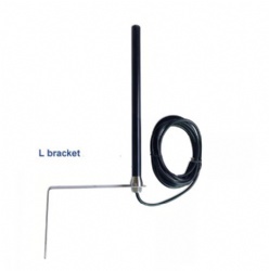 700-2700MHz 4G LTE & GSM Outdoor IP65 Omni Antenna with L wall mount bracket and low loss cable